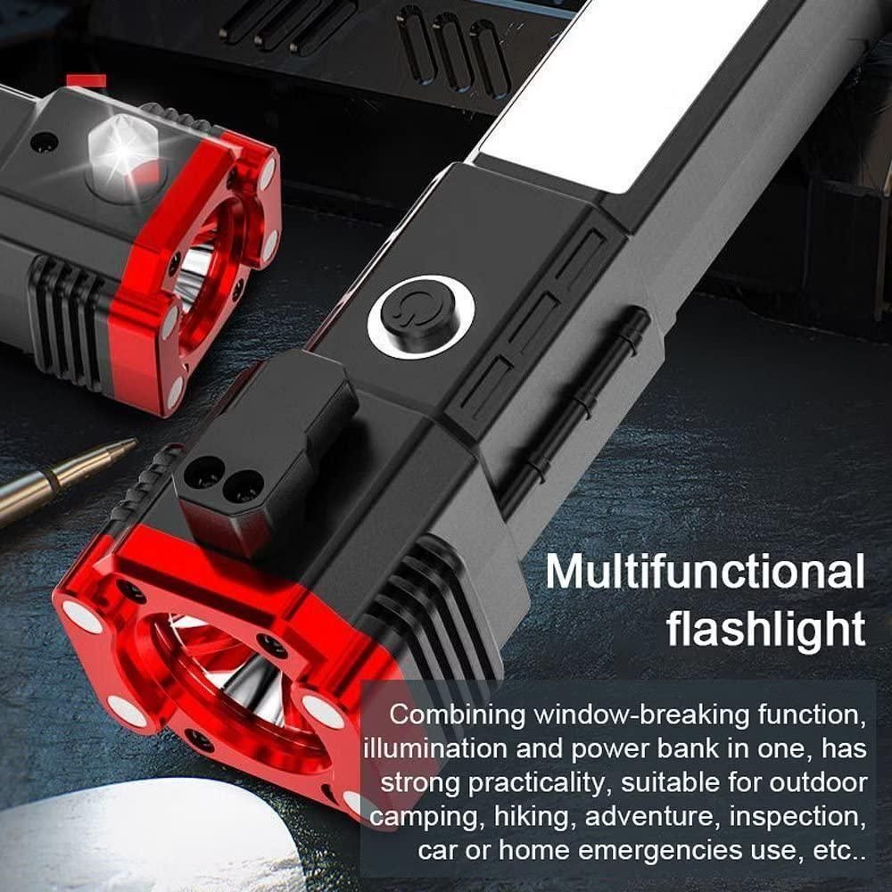 Portable Rechargeable Torch LED Flashlight with USB charger